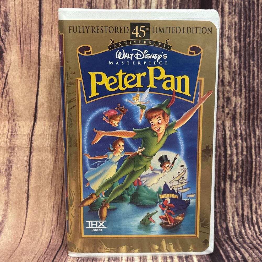 Peter Pan (VHS, 1998, 45th Anniversary Limited Edition)